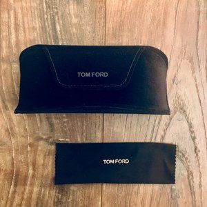 Tom Ford Sunglasses Case and cloth